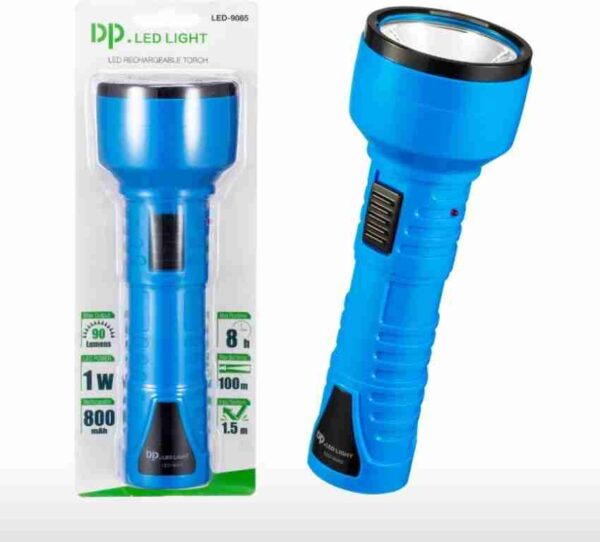 dp led rechargeable torch (model: led 9085)