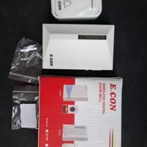 econ wireless office bell – 500ft range with 20 melodic tunes